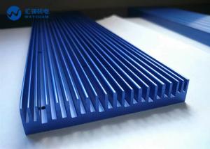 Quality IGBT Blue Anodized 5.8m Length Led Light Heatsink / Extruded Heat Sink Profiles wholesale
