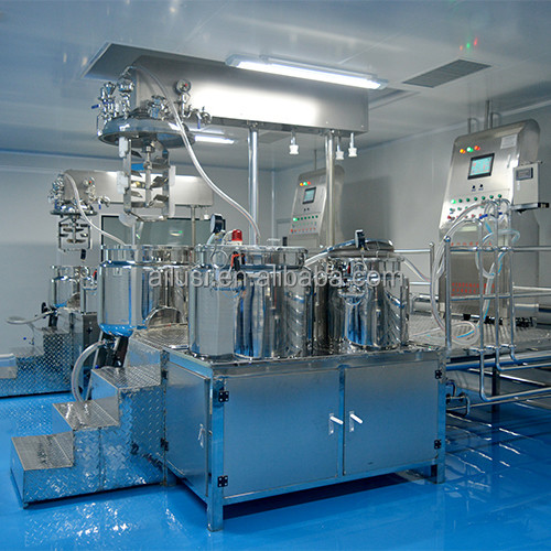 Mixing & Homogenizing Cosmetics Manufacturing/Production Equipment/Machinery Cream Vacuum Emulsifying Mixer