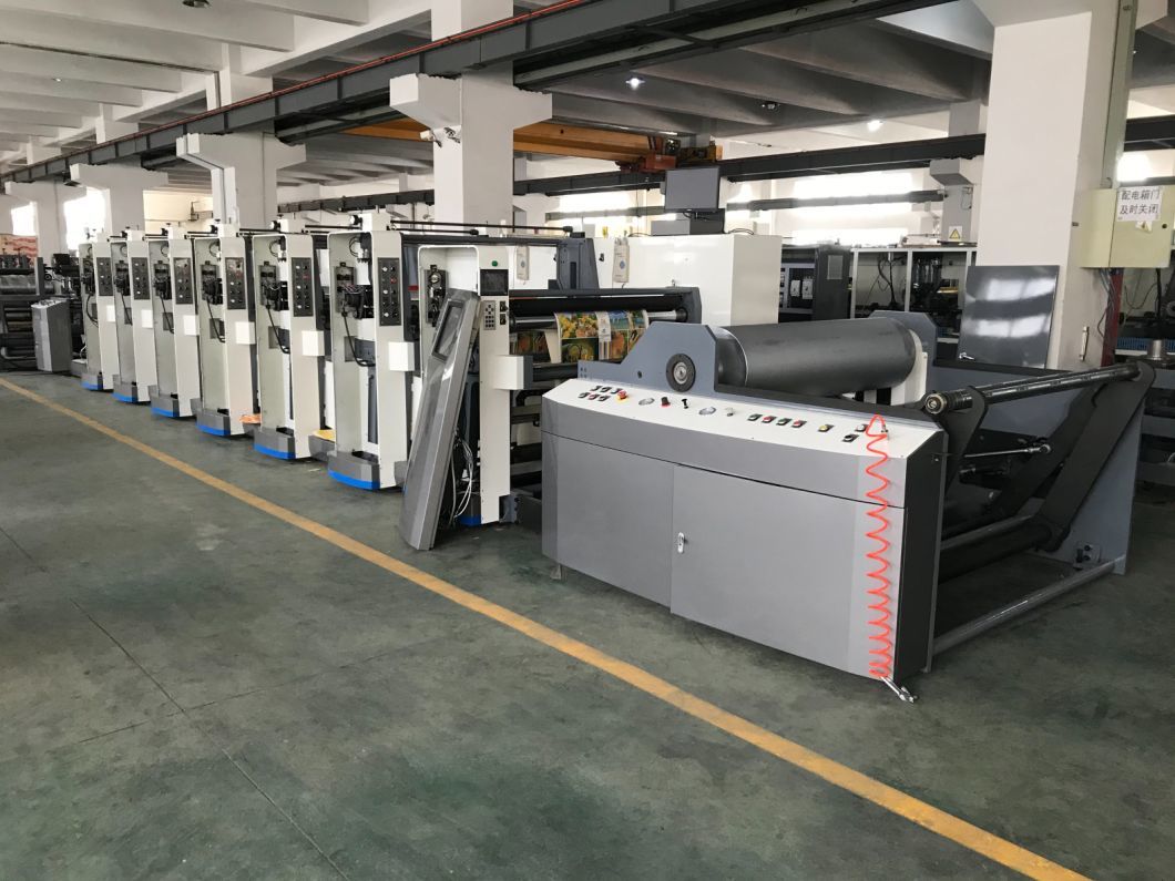 Art Paper / Chrome Paper Flexo Printing Press