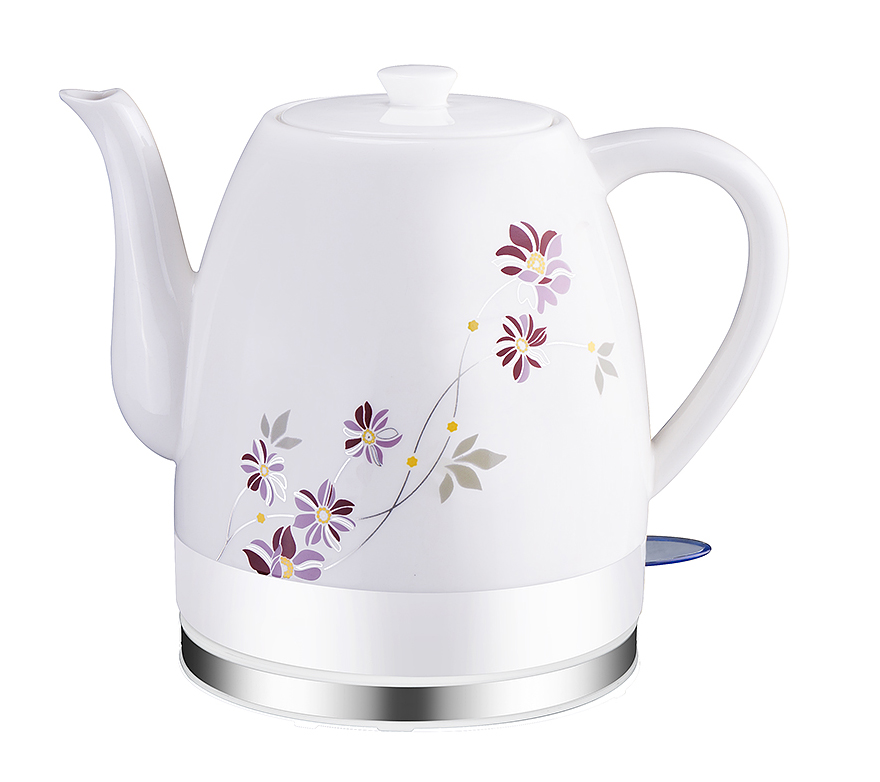 Electric Kettle Superior EU Hot-selling The Ceramic 1L 1.2L 1.5L 220V 110V Electric Kttle Water Heating Plastic Silver C