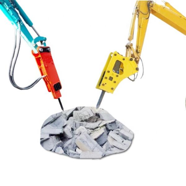 Excavator Breaker Hammer Or Side Type Hydraulic Breaker For Sany Caterpillar