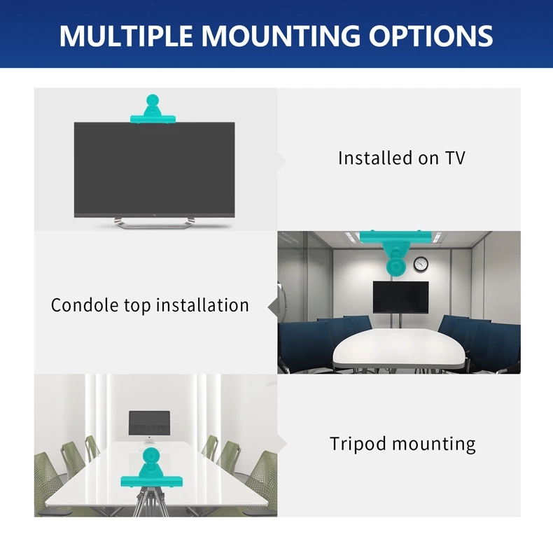 full HD 1080P wireless all in one video conference syste 12x optical zoom Android Video Conference Terminal