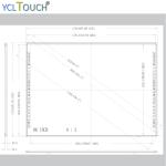16:10 Electronic Smart Interactive Whiteboard 86 Inch Alluminium Alloy Frame