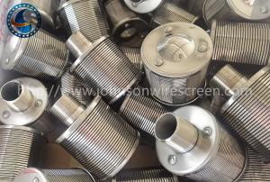 Quality Ss316l 53mm Slot Water Filter Nozzle Single Welded wholesale