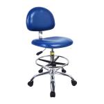 Backrest Height 20 Inches PU Leather Industry Chairs With ESD Protection For