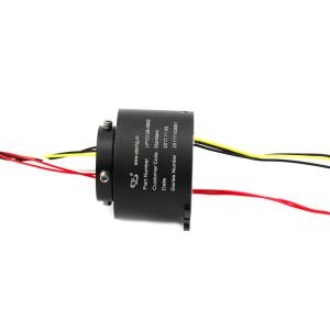 Quality High Speed Through Hole Slip Ring 6 Circuits 12mm Hole wholesale