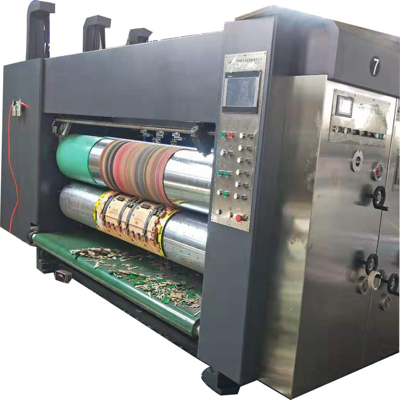 Full Automatic Carton Corrugated Flexo Printing Machine For Making Carton Box