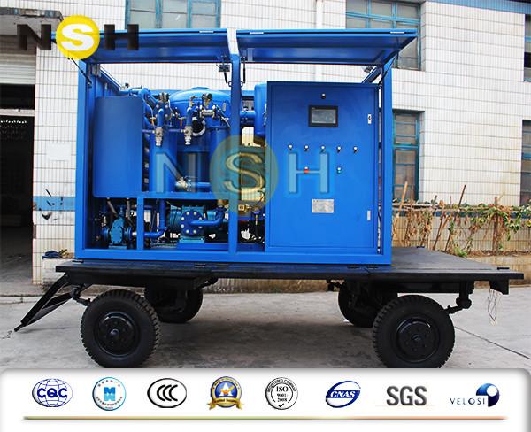 Mobile Type Transformer Oil Purifier High Vacuum Dehydration Insulating Oil