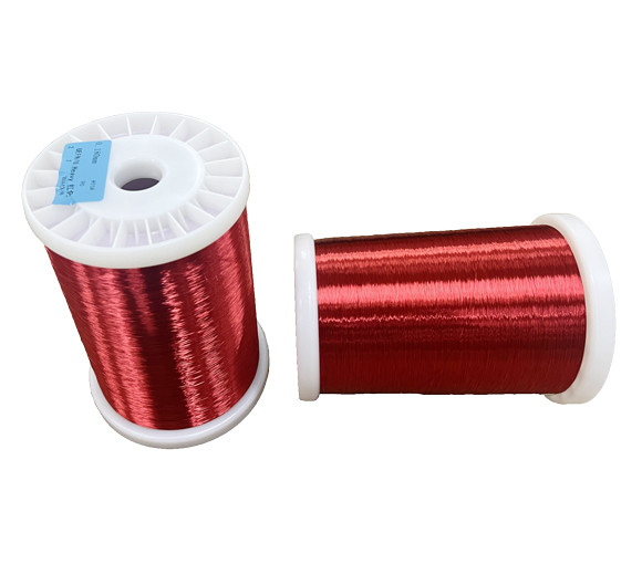 Overcoat Polyamide Enamelled Copper Wire 0.05mm-1.00mm UEFN For High Speed Coiling Processing,General Motor