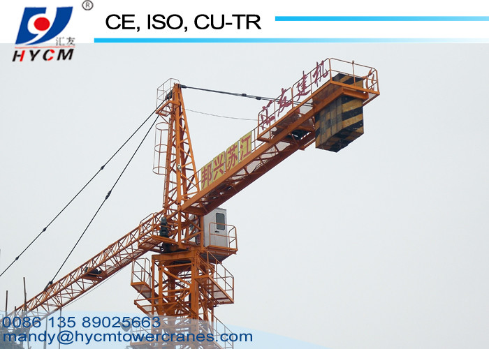 Self Erecting Topkit Tower Crane TC5610 Construction Building Equipment with 56m Boom Length and Cabin