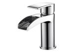 Elegant Bathroom Basin Sink Taps Chrome / Gold Finish T8112W