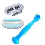 Replaceable blade refills Body Facial Razor Private Label Disposable Portable