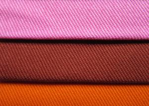 Quality Cavalry Heavy Twill Fabric / 100 Cotton Fabric With Reactive Dyed For Big Bags wholesale