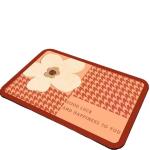customized Printed Flower Bathroom Waterproof Carpet Absorbent diatom mud mat