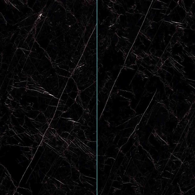 Building Material Black 1600*3200mm Glazed Porcelain Floor Tile