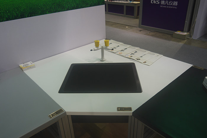 Epoxy Resin Basin Station chemical resistant countertops / lab island bench