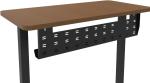 Long Metal Under Desk Cable Organizer Tray for Perfect Standing Desk Cable