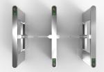 Speed Gate Turnstile with 10mm Acrylic Arm For Hospitals / Hotels