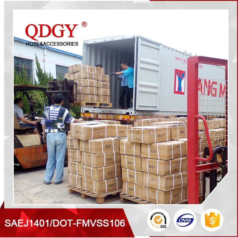dot sae j1402 hot selling Anti-aging EPDM trailer air brake Hose and hose fittings