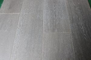 Quality Russian Oak Engineered parquet flooring with grey washed finishing wholesale