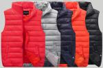 2022 Custom Lightweight Waistcoat Warm Bubble Utility Sleeveless Vest Mens