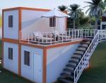 Luxury Mobile Living Container House For Flexible Office Building