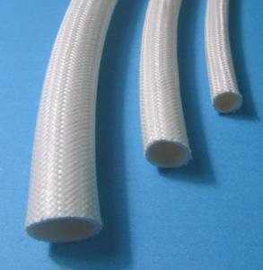 Quality With Silicone Coated Fiberglass Tubing , Silicone Cable Sleeve wholesale