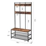 Large Coat Rack for Hallway, Industrial Coat Stand for Sale, Hallway Coat Rack,