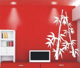 Quality The Classic PVC Decoration Bamboo Tree Wall Sticker F075 wholesale