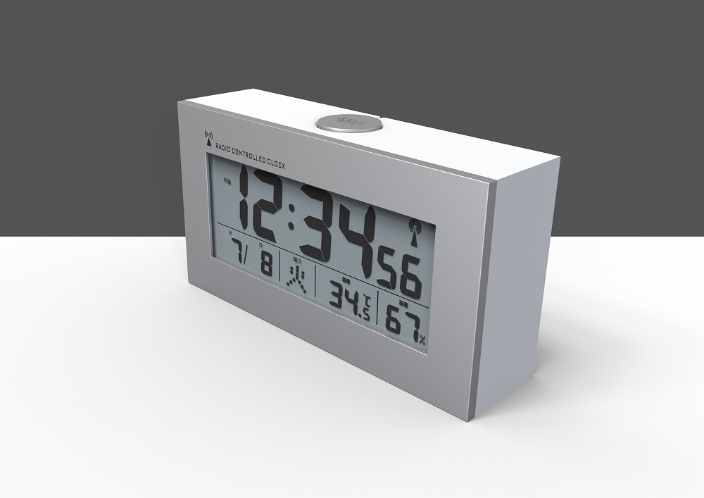 148x82x40mm Electric Table Clock Calendar Temperature And Humidity Led Clock
