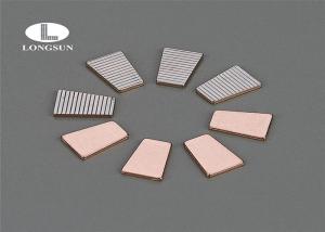 Quality AgCu Silver Plated Copper Contacts, Powder Metallurgy Materials Contact Tips wholesale