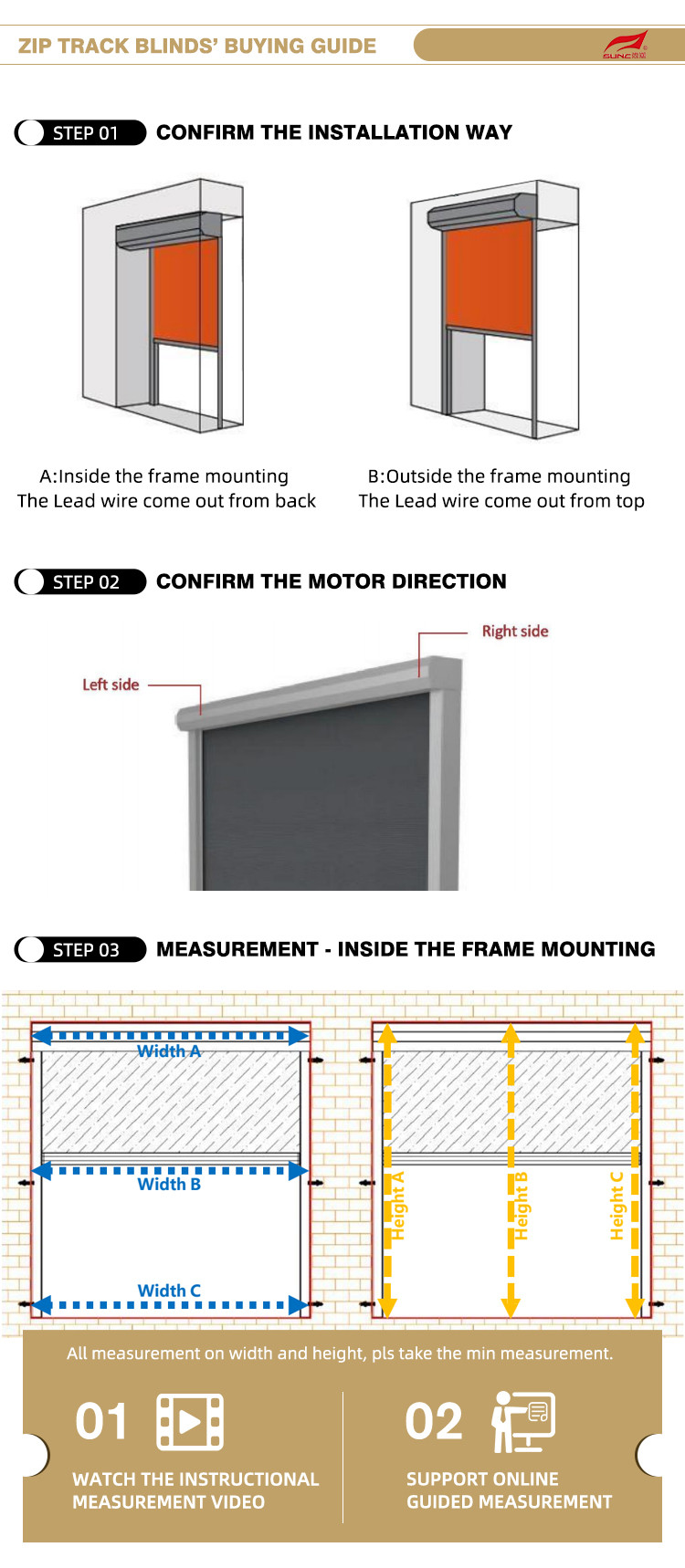 Smart Motorized Zip Track Blinds Outdoor Windproof Rainproof