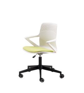 Quality Modern Swivel PP Plastic Training Chair With Wheels In stock wholesale