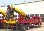 Durable 25 Tons Commercial Knuckle Boom Truck Mounted Crane, 19m Lifting Height