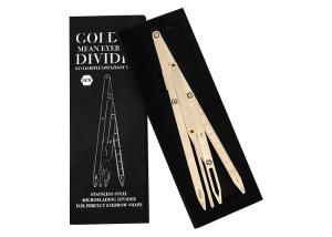 Quality Microblading Tattoo Accessories 4 Prong SS Golden Mean Calipers wholesale