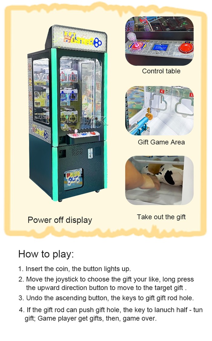 9 Key Master Key Master Game Machine Claw Crane Vending Machines Arcade Game