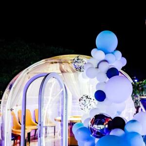 Quality PC Polycarbonate 6m Geodesic Dome Transparent Tent For Hotel wholesale