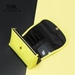 Korean Beautiful Personalized Pure Color Blank Brushes Cosmetic Bag
