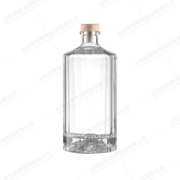 500ml 700ml Crystal Glass Wine Brandy Whiskey Decanter Liquor Bottle with Glass