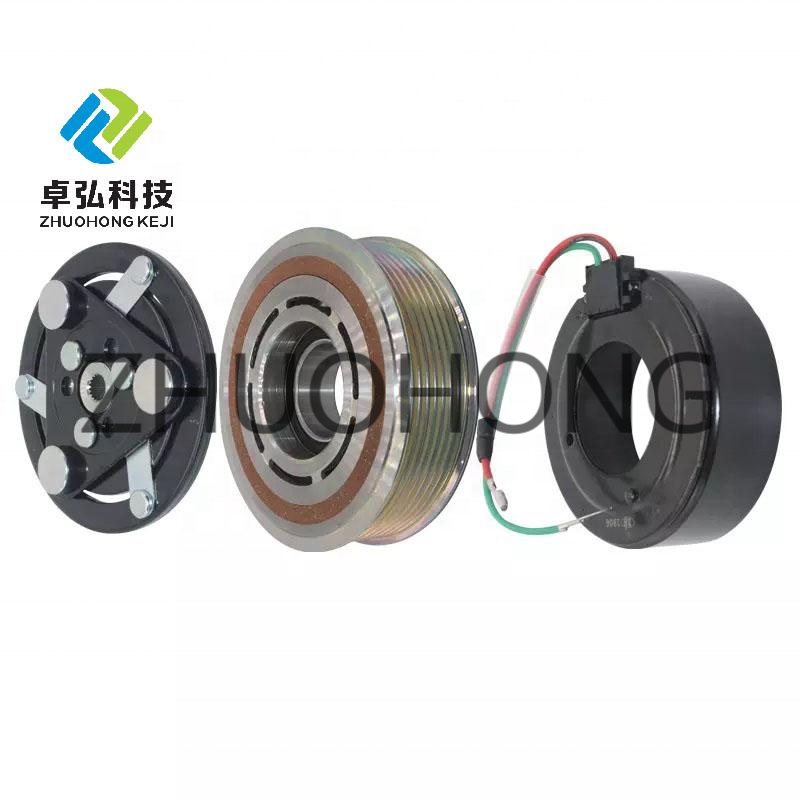 2014- HONDA DONGFENG SPIRIOR 2 TRSE90 Auto AC Compressor Pulley Clutch Kit 7PK 120MM 12V