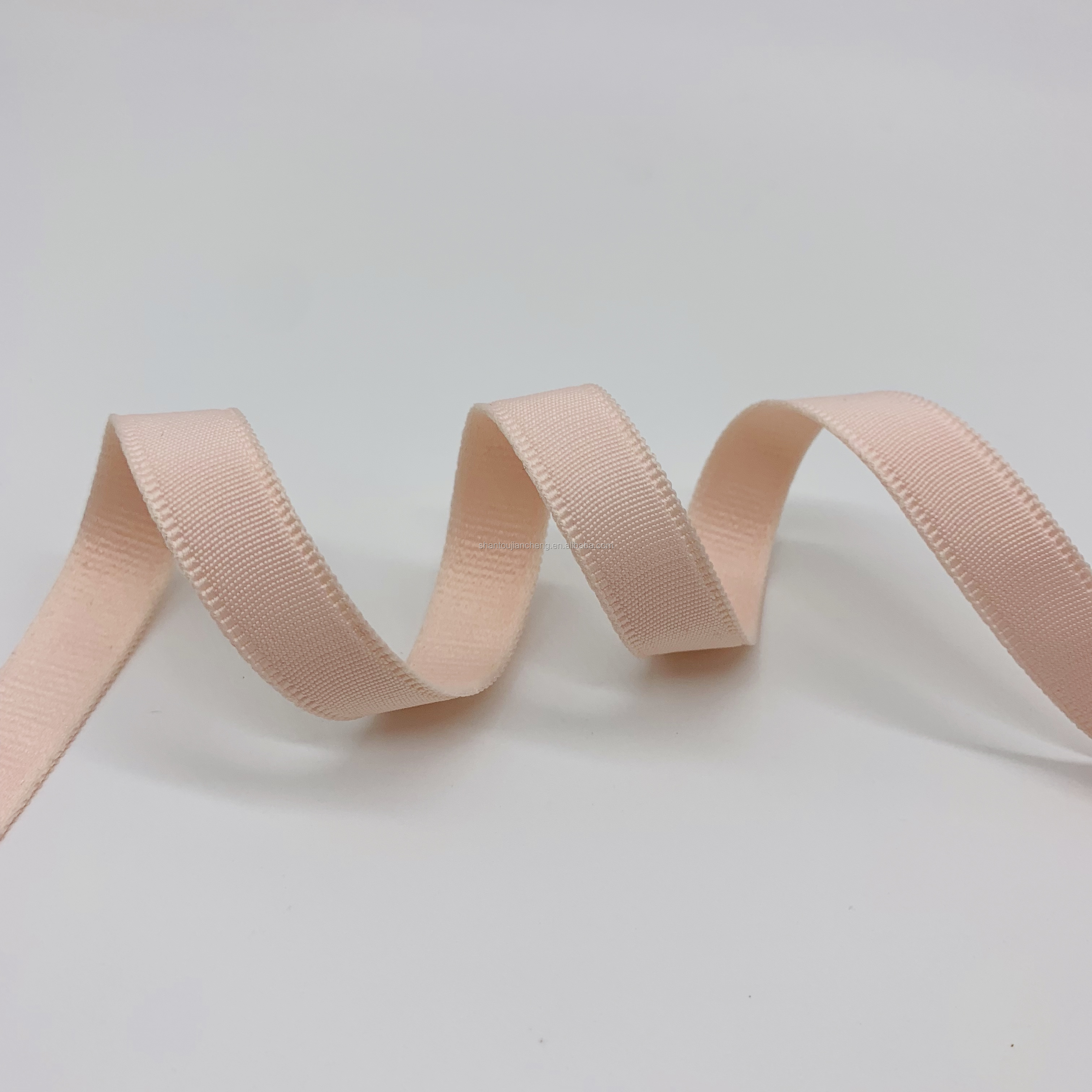 Wholesale high quality stain shiny bra elastic strap bias tape webbing elastic band for bra