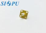 SMA RF Coaxial Connector – Four-Hole Flange Mount Receptacle