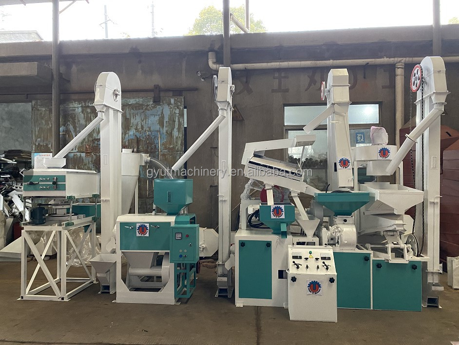 Ghana White Rice Processing 10T/D Rice Mill Plant with Customized Production Machinery