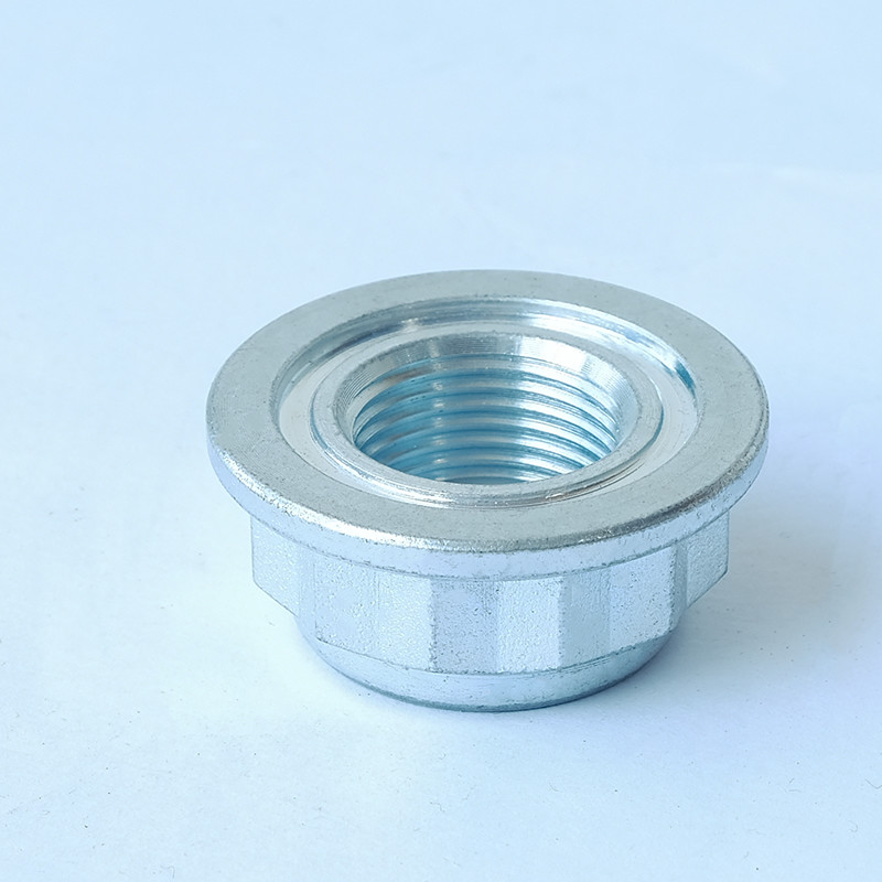 Safety Hexagon Black Screws And Nuts Galvanized Lock Nut M3-M20