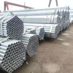 Q235B Industrial Galvanized Pipe 1 inch galvanized pipe 20 ft Round Hollow