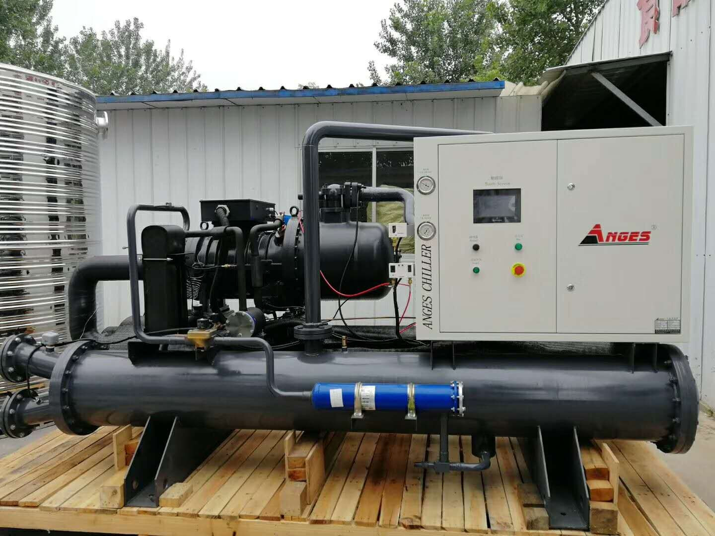 280HP Anges Chiller Water Cooled Screw Chiller For Packaging And Printing Industries