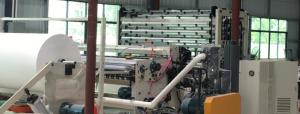 Quality Rewinding Toilet Paper Production Machine , Toilet Roll Maker Full Automatic wholesale