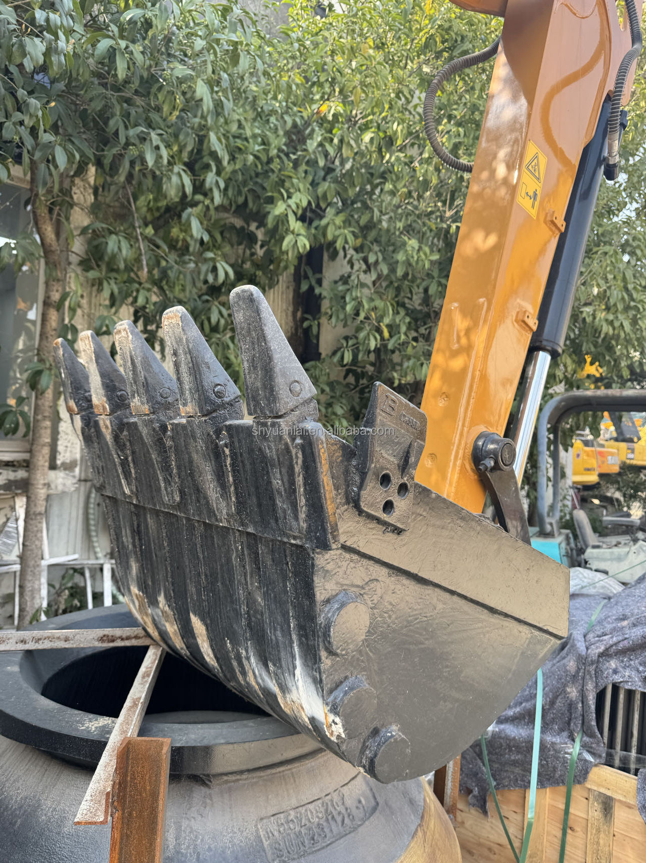 Good Condition 5tan SANY Excavator Used Komatsu SY55C-pro with Mild Steel Overall Design