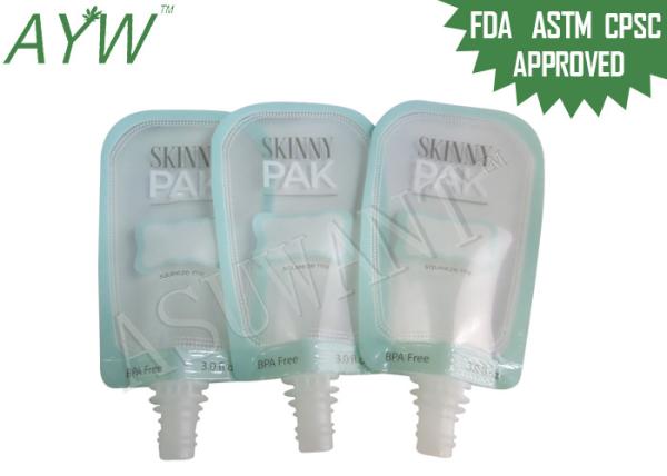 3.0 FL OZ BPA Free Plastic Liquid Spout Bags Travel - Friendly For Cosmetic