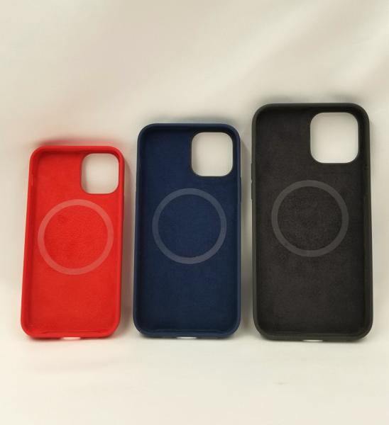 4mm Inductive Magnetic Qi FCC Liquid Silicone Phone Case
